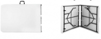 Table, Rectanqular Fold in Half 8ft (70.8''x27