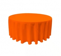 Tablecloth, Orange, 120''R