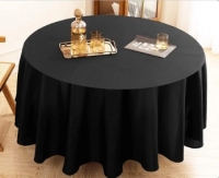 Tablecloth, Black, 108'R