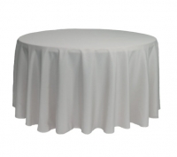 Tablecloth, Silver, 120'R