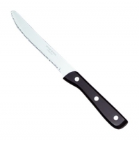 Steak Knife, Black, Stainless Steel 9-1/4''
