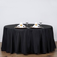 Tablecloth, Black 120''R