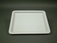 Serving Platter, Wht. Porcelain 14x14''