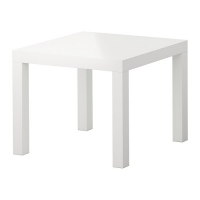 Table, Side Table White (22''X 22'')