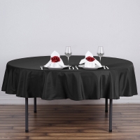 Tablecloth, Black 90''R