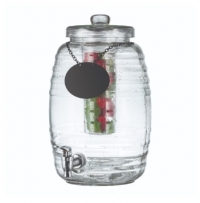 Glass Beverage Dispenser 2.5 Gallon